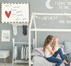 Positive Baby Kids Growth Stuff Boho Hanging Rectangular Banner Flag Sign Art Nursery Above Crib Bedroom Playroom Reading Room Wall Decor Baby Shower Birthday Baptism Christmas Gift You'll Never Know