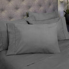 Twin XL Size Bed Sheets - 4 Piece 1500 Supreme Collection Fine Brushed Microfiber Deep Pocket Twin X-Large Sheet Set Bedding - 1 EXTRA PILLOW CASES, GREAT VALUE, Twin XL, Gray