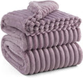 Bedsure GentleSoft Light Purple California King Size Blanket for Couch - Cozy Soft Blankets for Women, Cute Small Fleece Throws for Girls, Birthday Gifts for Women, 102x96 Inches