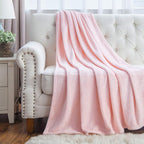 Bedsure GentleSoft Fleece Blankets King Size Pink - Bed Blanket Soft Lightweight Plush Cozy Fuzzy Luxury Microfiber Throws, 108x90 inches