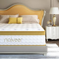 Cooling Gel King Size Mattress 10 Inch Hybrid King Mattress in a Box with Pocketed Springs Memory Foam for Back Pain & Pressure Relief with CertiPUR-US Certified Foam