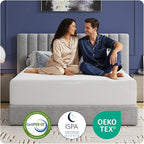 Avenco Queen Mattress, 14 Inch Queen Memory Foam Mattress in a Box for Refresh Sleep & Pressure Relief, CertiPUR-US Certified Medium Firm Mattresses