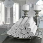 Creative Scents Schonwerk Silver Pillar Candle Holder Set of 2 - Crackled Mosaic Design - Centerpiece Table Decoration - Coffee Table Decor - Decoration Centerpiece for Living/Dining Room - Best Gift