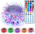 Brizled RGB Christmas Lights, 66ft 200 LED Color Changing Christmas Light with Remote, Dimmable Christmas Lights Outdoor Indoor Waterproof Halloween String Light, Xmas Tree Lights for Christmas Party