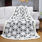 LOMAO Sherpa Fleece Blanket Fuzzy Soft Throw Blanket Dual Sided Blanket for Couch Sofa Bed (Dark Grey, 60''x80'')