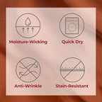 Mellanni Split King Sheets Set - 5 PC Iconic Collection Bedding - Hotel Luxury, Extra Soft, Cooling Bed Sheets - Wrinkle, Fade, Stain Resistant (Split King, Terracotta)