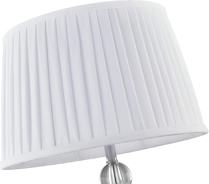 Agata Table Lamp – Modern Luxury Lamp for Bedroom or Living Room, Compact Statement Lighting (15" x 15" x 27.5")