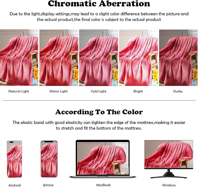 NEWCOSPLAY Super Soft Twin Blanket Coral Pink Premium Silky Flannel Fleece Leaves Pattern Lightweight Bed Blanket All Season Use (Coral Pink, Twin(60"x80"))