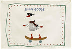 Silly Goose Nursery Rectangular Canvas Banner-Flag Wall Sign Decor for Boys Girls Toddler Kids,Baby Room Above Crib Playroom Reading Room Bedroom Decor-Easter Baby Shower Birthday Christmas Gift