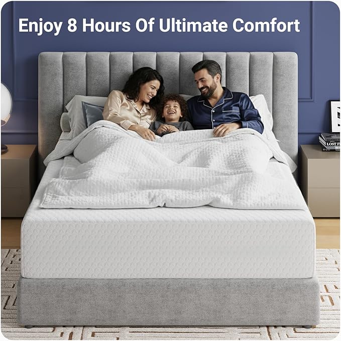 Avenco Queen Mattress, 14 Inch Queen Memory Foam Mattress in a Box for Refresh Sleep & Pressure Relief, CertiPUR-US Certified Medium Firm Mattresses