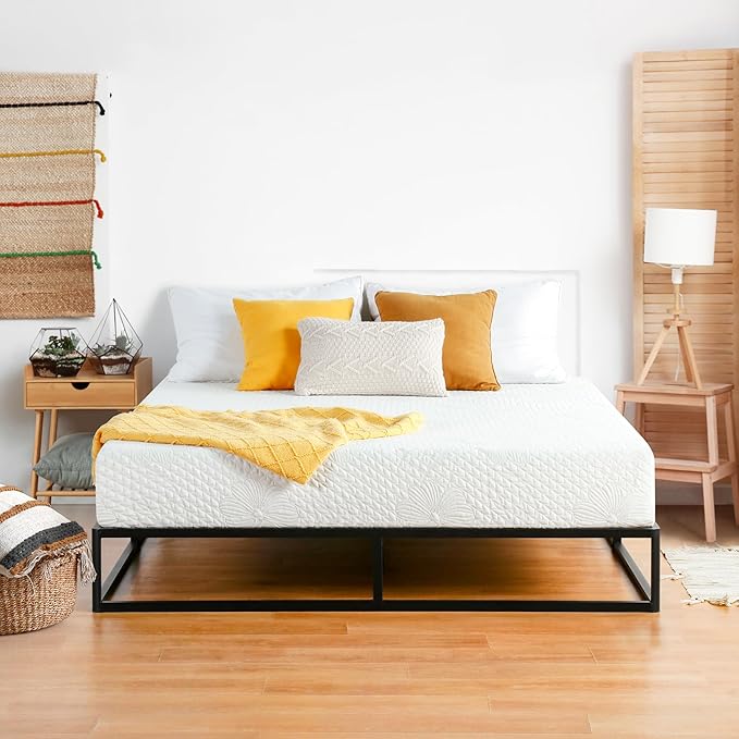 PrimaSleep Twin XL Mattress, 6 Inch Gel Memory Foam Mattress, Gel Infused for Comfort and Pressure Relief, CertiPUR-US Certified, Bed-in-a-Box, Medium Firm, Twin XL Size