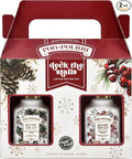 Poo-Pourri Before-You-Go Toilet Spray Gift Set, Spritzmas Sprice and Oh Spritzmas Tree 2 Ounce Bottles in Gift Box