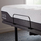 Lucid L600 Adjustable Bed Base Frame - Queen Size - Zero Gravity - Bluetooth - Companion App - Head and Foot Incline - Interactive Dual Massage - Under Bed Lighting - Wireless Remote - Dual USB Ports