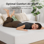 Novilla 14 Inch Queen Mattress, Queen Size Memory Foam Mattress for Pressure Relief & Supportive, Cool Refreshing Sleep Mattrerss in a Box, CertiPUR-US Certified Mattress, Medium Firm