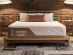 ROOST SLEEP 14-Inch Cal King Hybrid Mattress, Medium Firm – CertiPUR-US Certified, Copper-Infused Thermic Cooling Gel Memory Foam for Hot Sleepers + Targeted Support & Pressure Relief, Made in USA