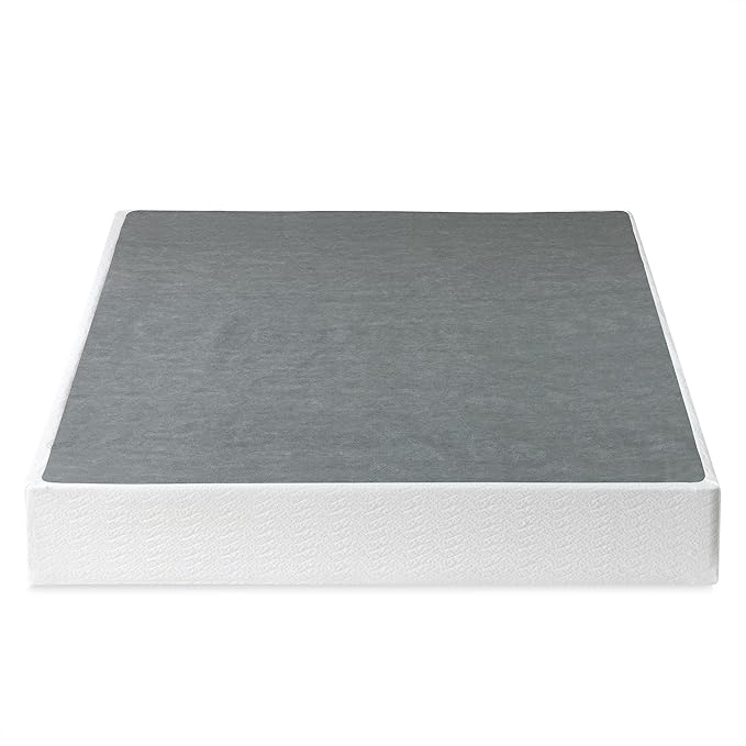 ZINUS 9 Inch Queen Metal Smart Box Spring with Quick Assembly, Mattress Foundation, Strong Metal Frame, Easy Assembly