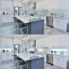 12 Inch Under Cabinet LED Light with Memory Function, Cold White 6000K, Slim Dimmable Workbench Light, Without Plug