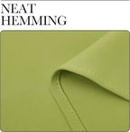 NICETOWN Green Blackout Curtains Window Panels, Window Treatment Thermal Insulated Solid Grommet Blackout Draperies/Drapes for Christmas Bedroom (Set of 2, 34 by 84 Long, Fresh Green)