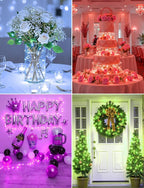 Brightown 14 Pack 6 Color LED Fairy Lights Battery Operated String Lights, 7ft 20LED Waterproof Silver Wire String Lights, Firefly Starry Moon Lights for Mason Jars DIY Christmas Wedding Party Bedroom