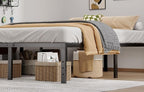Metal Bed Frame Queen Size - 16 Inch Heavy-Duty Queen Platform Bed Frame No Box Spring Needed, Easy Assembly, Noise-Free, Sturdy Mattress Foundation, Underbed Storage Space