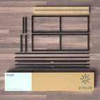 ZINUS Joseph Metal Platforma Bed Frame, Mattress Foundation, Wood Slat Support, No Box Spring Needed, Sturdy Steel Structure, Full, Black