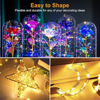 btfarm 30 Pack Fairy Lights Battery Operated [3 Modes], 7ft 20 Led Twinkle String Lights Waterproof Bulk Small Mini Sliver Wire for Christmas Mason Jars Wedding Table Centerpiece, Warm White/Colorful