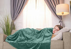 Utopia Bedding Fleece Blanket Throw Size Celadon 300GSM Luxury Anti-Static Fuzzy Soft Microfiber Blanket for Couch, Sofa and Bed (60x50 Inch)