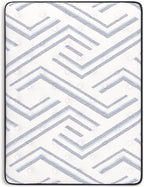 Signature Design by Ashley King Size Stack 12 Inch Hybrid Medium Plush Cooling Gel Infused Memory Foam Mattress for Pressure Relief, Fiberglass Free, Mattress in A Box