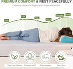 Twin Mattress in a Box, 6 inch Mattresses for Kids Bed Single Size Daybed Individual Bunk, Memory Foam Medium Firm