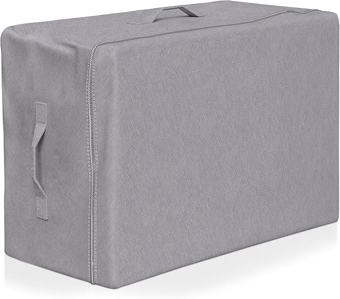 Milliard Carry Case for the Tri-Folding Memory Foam Mattress 6 Inch Twin XL Size (78" x 38" x 6") (Mattress NOT Included)