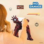 Marvel Iron Man Wall Decals - 22" Avengers Removable Vinyl Stickers for Kids Bedroom Playroom Bathroom - Peel and Stick Room Décor