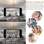 6-Pack Dimmable E12 LED Candelabra Bulbs 40Watt Equivalent, 2700K Warm White, 450Lumens, 4W B11 Vintage Chandelier Light Bulbs, LED Filament Clear Glass Candle Lamp for Ceiling Fan Home Decor