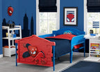Marvel Spider Man Plastic 3D-Footboard Twin Bed by Delta Children