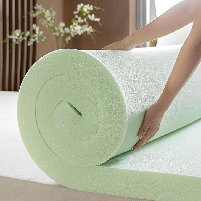 ZINUS 4 Inch Green Tea Memory Foam Mattress Topper, Smaller, More Convenient WonderBox Packaging, Pressure-Relieving Layers, CertiPUR-US Certified, King