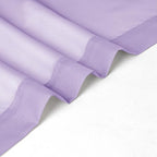 Chyhomenyc Lilac Sheer Curtains 63 Inch Length 2 Panels, Light Filtering Airy Rod Pocket Window Curtain Treatment Drapes for Bedroom Living, Each 42Wx63L Inches
