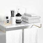 Aolloa 6 PCS Shelf Dividers for Closet Organization Acrylic Clear Closet Shelf Divider for Wooden Shelving Suitable for Wooden or Vertical Shelves Or Bedroom, Kitchen and Office