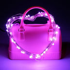 Karlling USB Plug in Fairy Lights, 50 LED 16Ft Starry String Lights, USB Powered Romantic Lights for Valentine's Day, Bedroom, Wedding, Party(Pink)
