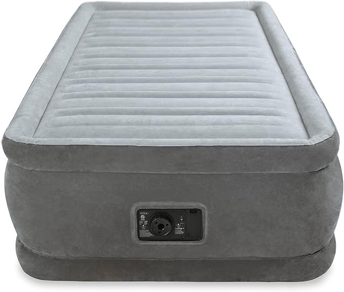 Intex Comfort Plush Elevated Dura-Beam Airbed with Built-in Electric Pump