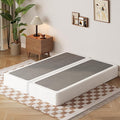 EMODA 7 Inch Split King Box Spring Bed Base, 3500LBS Heavy Duty Metal King Size Box Spring Mattress Foundation with Fabric Cover, Noise-Free, Non Slip, Easy Assembly