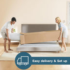 Swbvs Firm Queen Mattress, 12 Inch Cooling Memory Foam Queen Size Mattress with Removable Zippered Cover for Easy Cleaning, Pressure Relief & Firm Support