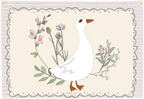 Silly Goose Nursery Rectangular Canvas Banner-Boho Flag Wall Sign Decor for Girls Toddler Kids, Baby Room Above Crib Bedroom Playroom Reading Room Decor-Baby Shower Birthday Christmas Gift