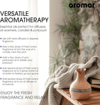 AROMAR Premium Fragrance Oil - Essential Oil for Diffusers & Home Aromatherapy - Fresh Linens 8oz