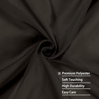 OWENIE Chocolate Sheer Curtains 96 Inch Length, Elegant Sheer Curtains for Bedroom, Window Voile Sheer Curtain Panels/Drapes/Treatment for Living Room, 2Pcs, Each 42" W x 96" L