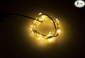 Karlling USB Plug in LED Fairy Lights,2 Packs of 100 LED Bulbs 33 Ft Silver Wire Waterproof Starry String Lights for Bedroom Patio Garden Party Wedding Commercial Lighting (Warm White)