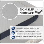 Foamma 7” x 30” x 75” Water Resistant RV Bunk Mattress, Firm High Density Foam, Comfortable and Durable Polyester Cover, Truck, Camper, Travel Trailer, Made in USA