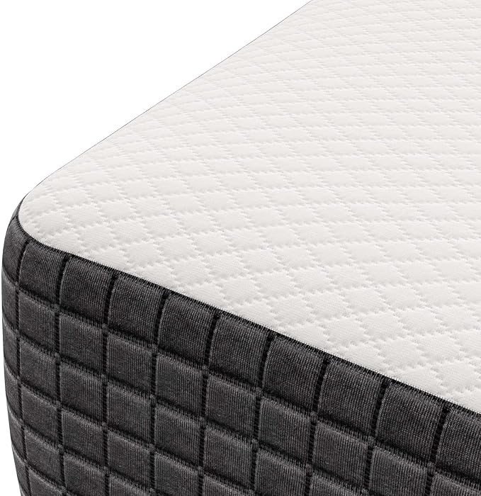 Modway Aveline Gel Infused Memory Mattress with CertiPUR-US Certified Foam, King, White