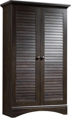 Sauder Harbor View Storage Cabinet/ Pantry cabinets, Antiqued Paint finish