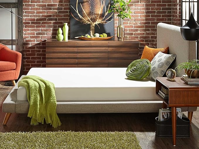 Live and Sleep Classic 8 Inch Medium Firm Memory Foam Mattress - Bed in a Box with Firm Body Support, CertiPUR Certified - King Size
