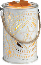 Candle Warmers Etc. Vintage Bulb Illumination Fragrance Warmer- Light-Up Warmer for Warming Scented Candle Wax Melts and Tarts to Freshen Room, Lone Star