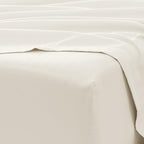 Linen Market Double-Brushed Microfiber Twin XL Sheet Set 3 Piece – Oeko-TEX Certified Ultra Soft & Wrinkle-Free - 16" Deep Pocket Sheets - Easy Care Twin XL Size - Ivory